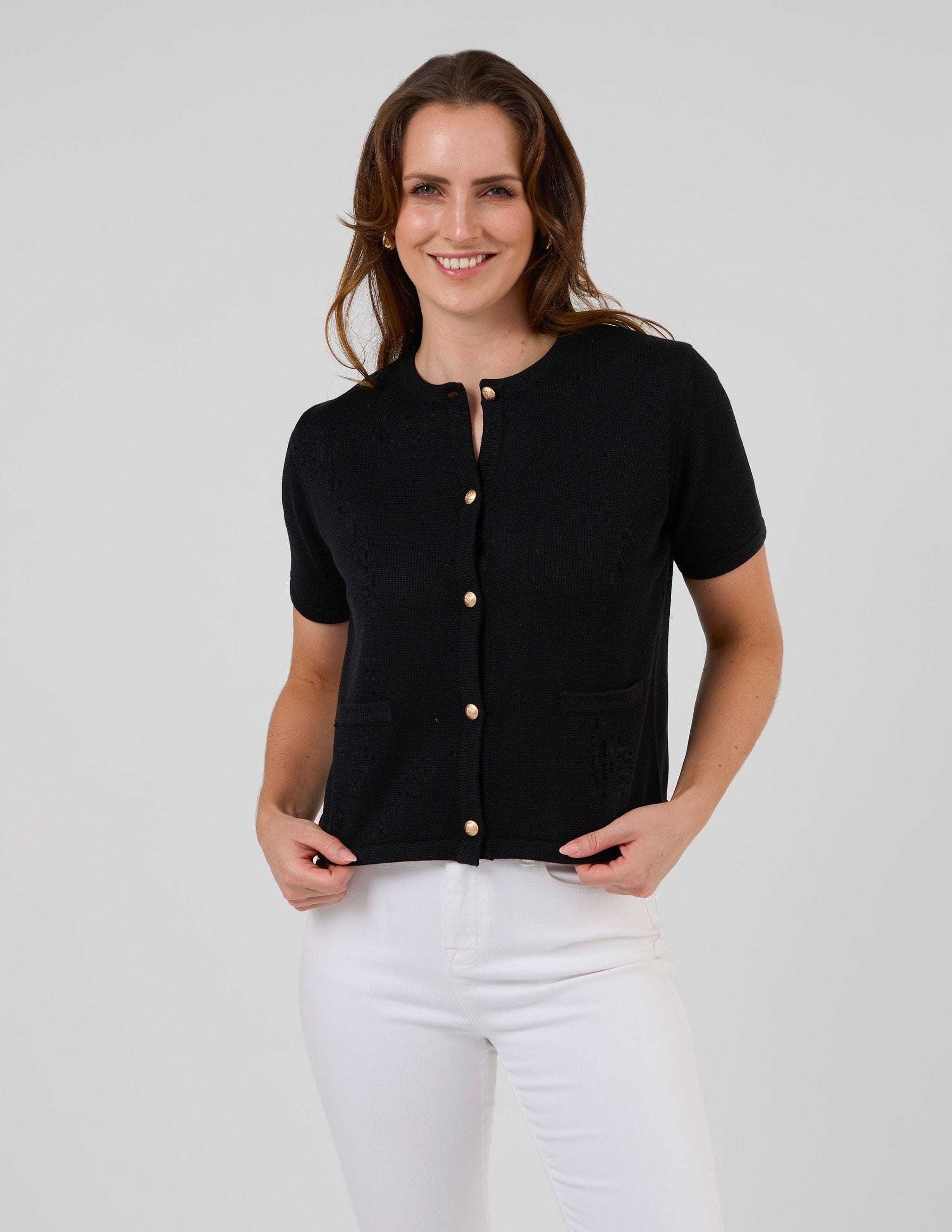 Rue Cardigan Black