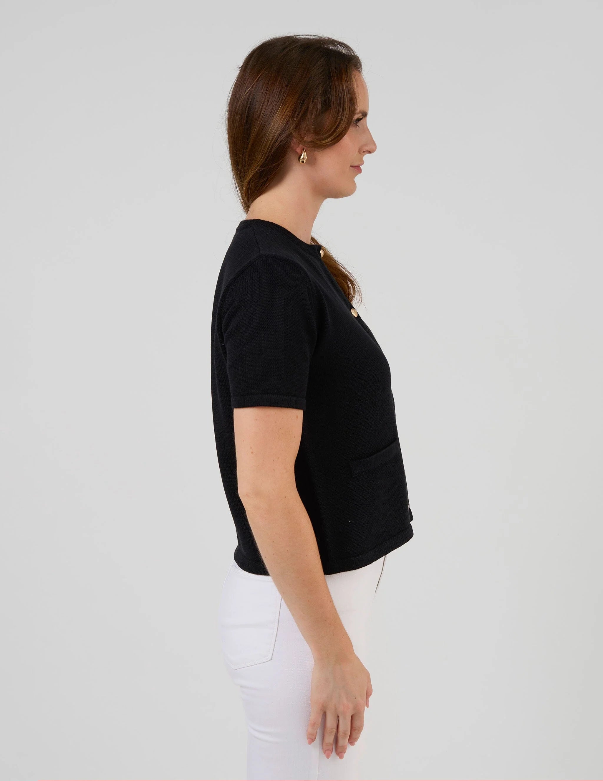 Rue Cardigan Black