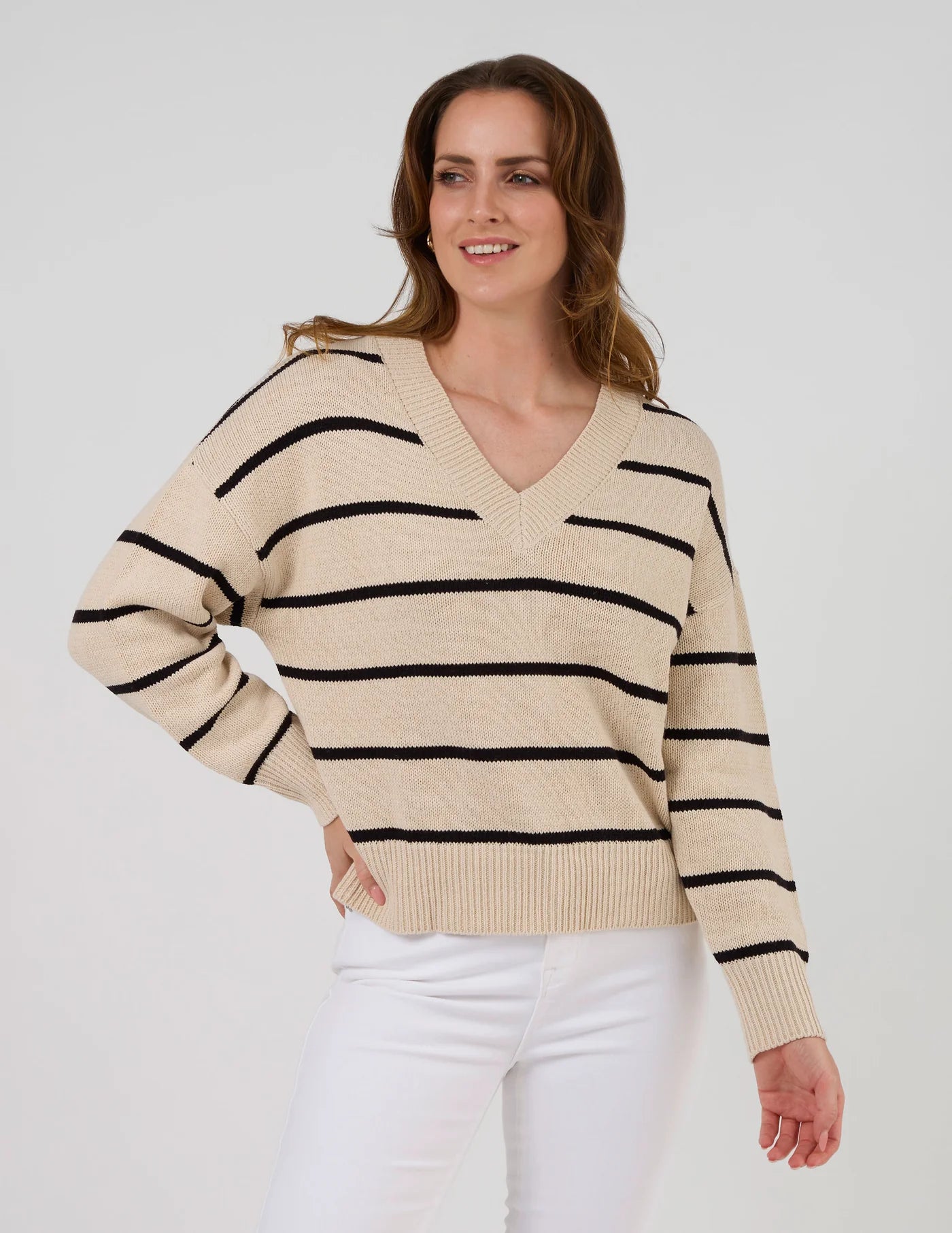 Joey Jumper Putty Stripe