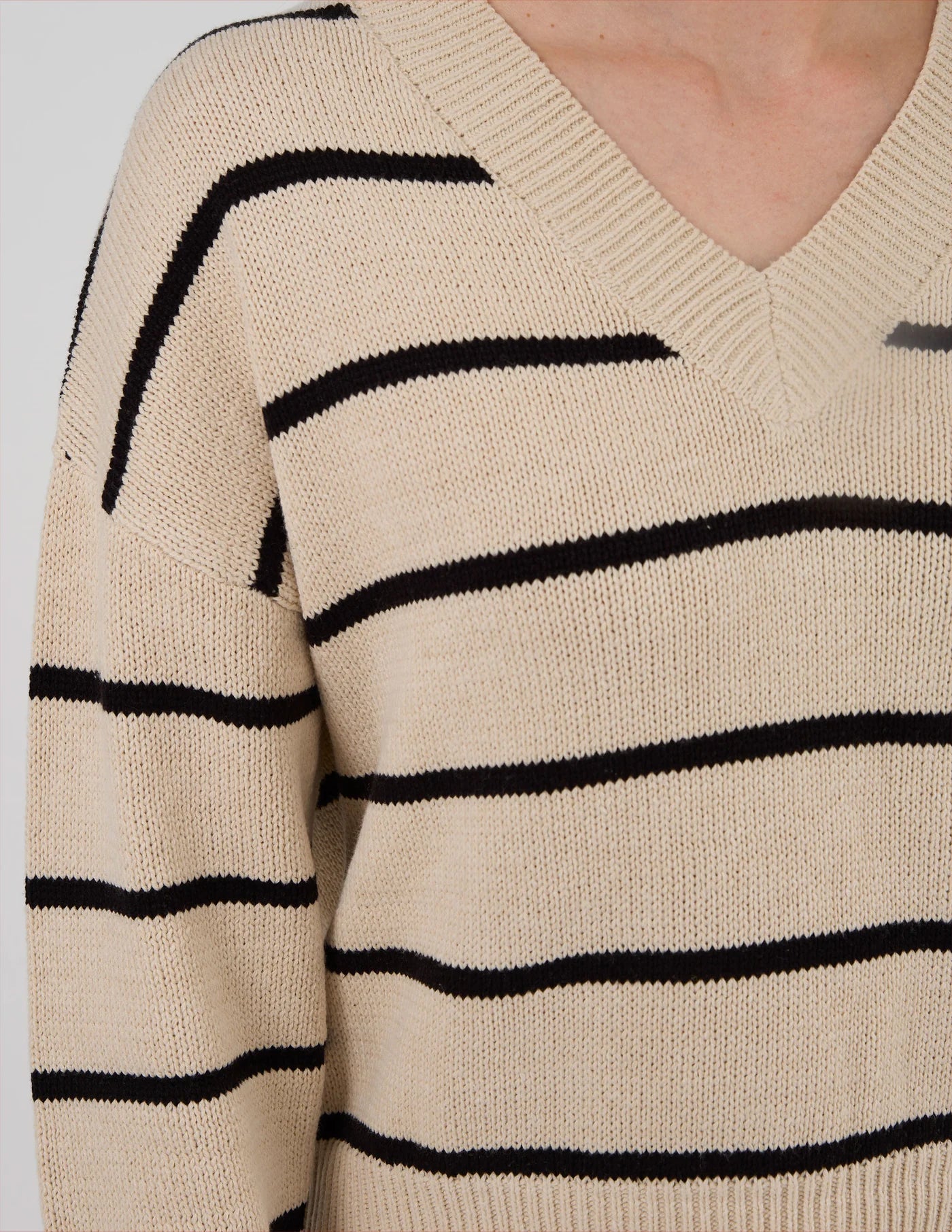 Joey Jumper Putty Stripe