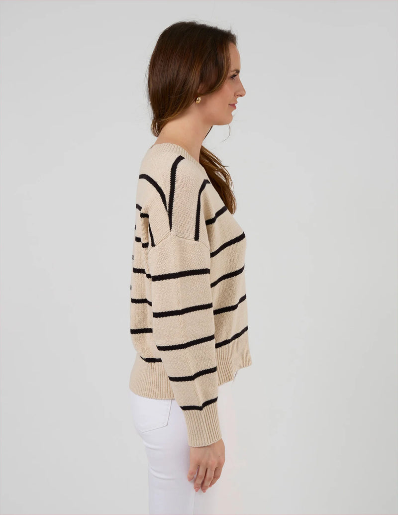 Joey Jumper Putty Stripe