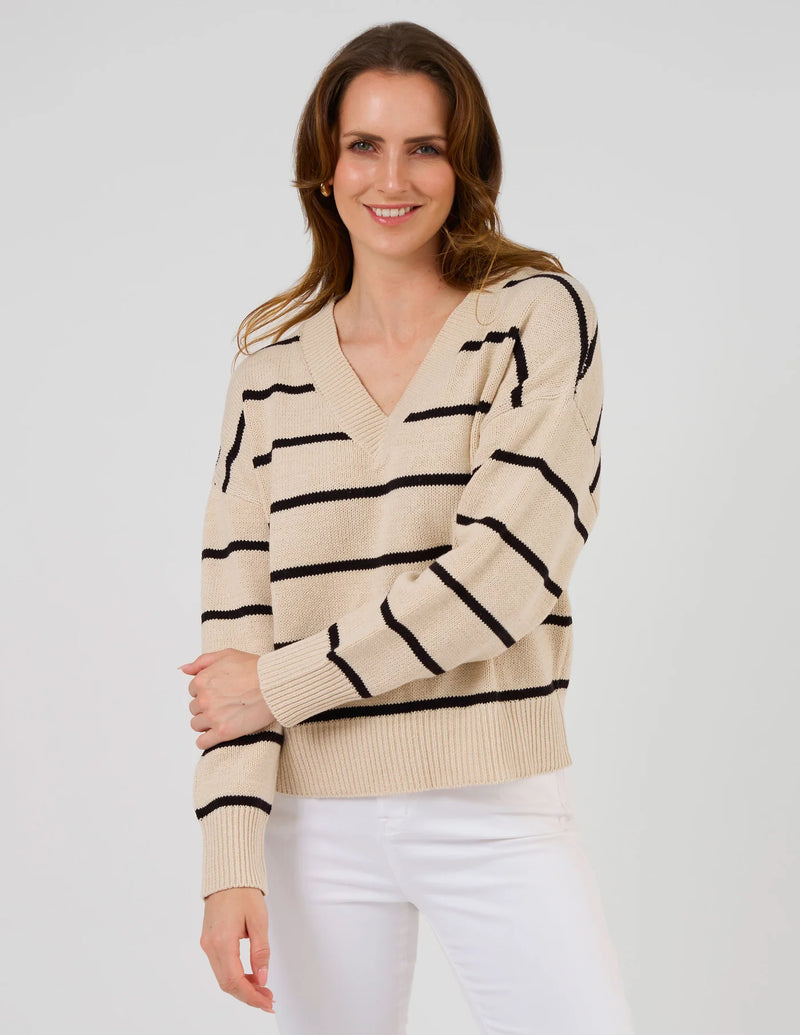 Joey Jumper Putty Stripe