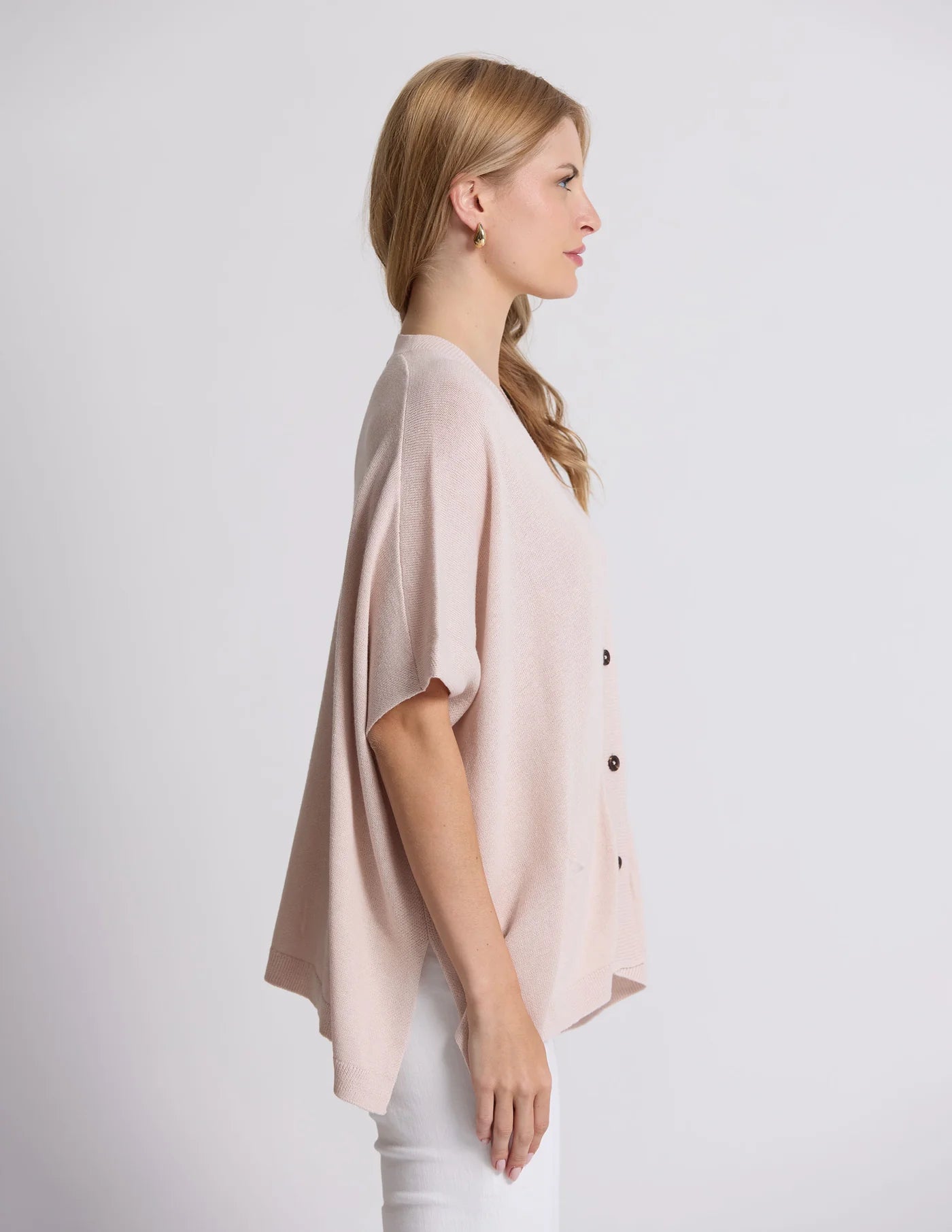 Elliot Cardigan Sugar Almond