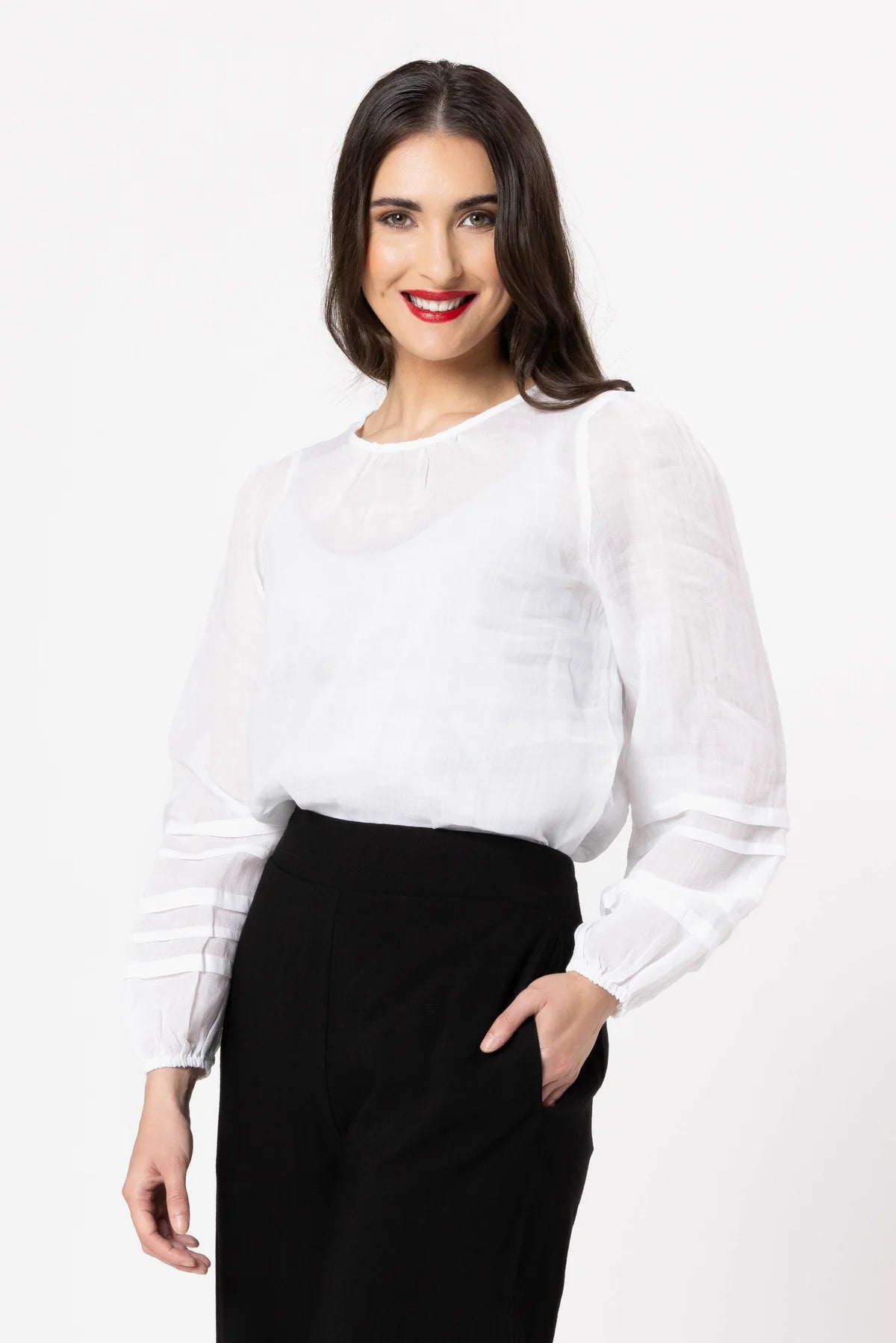 Seeking Lola Milly Top White