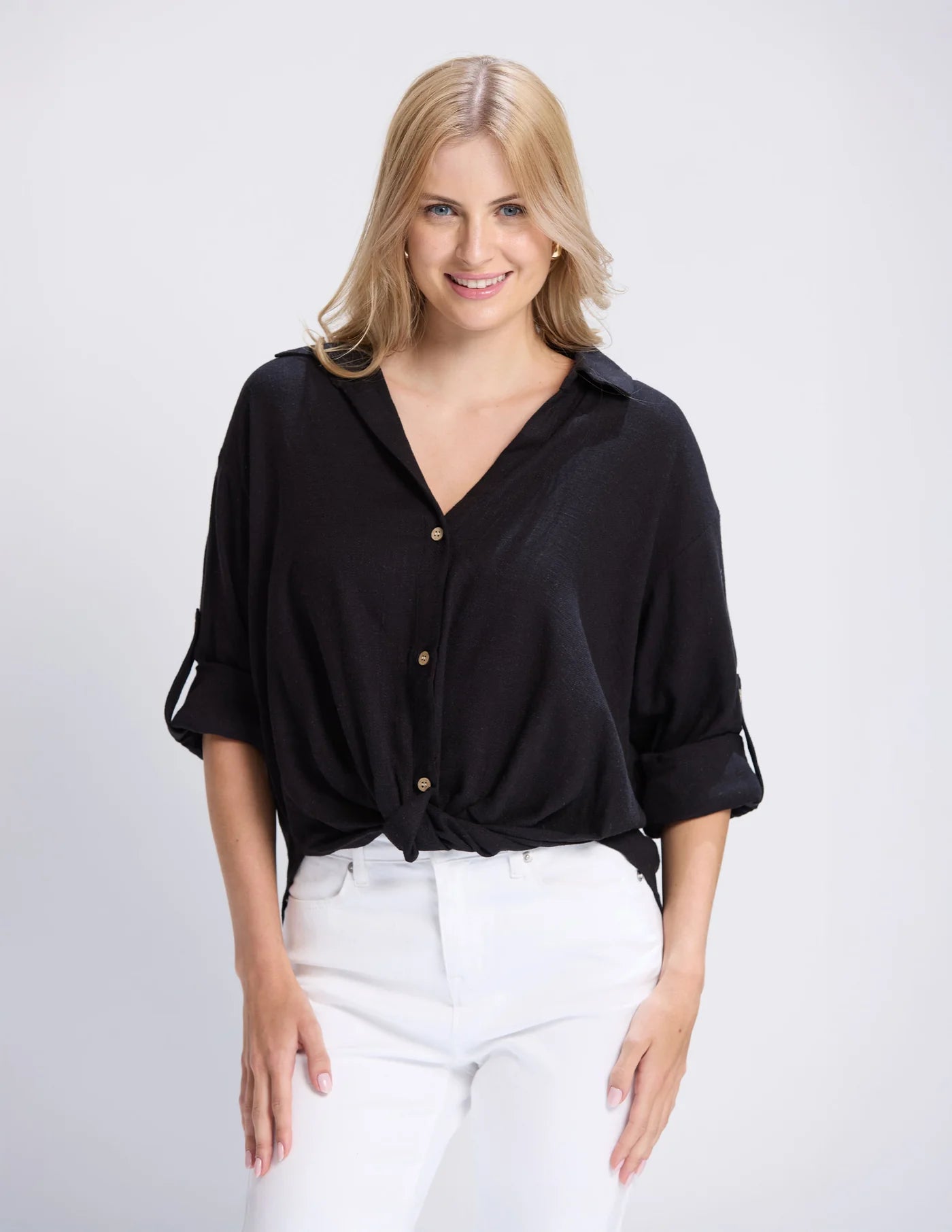 On Repeat Blouse Blackness