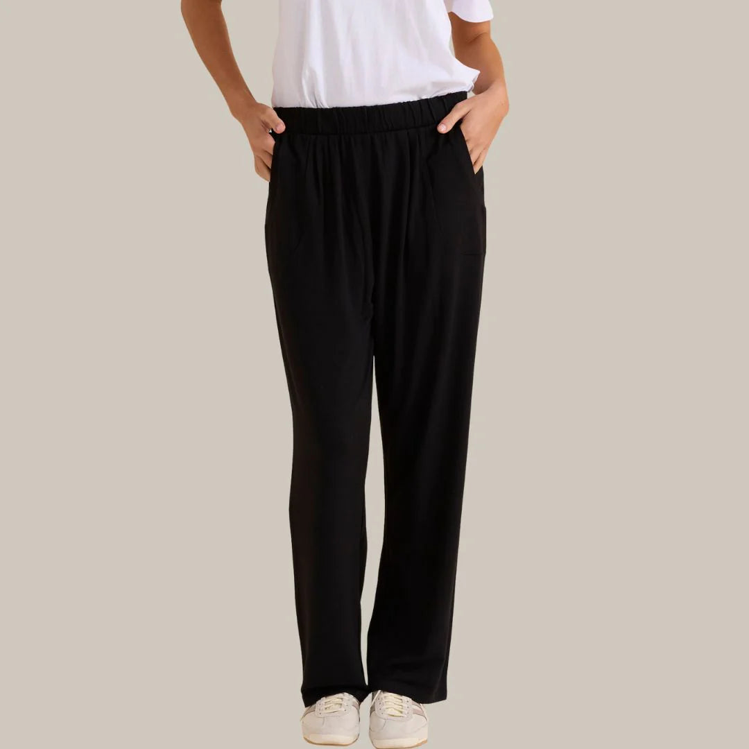 Ginnie Bamboo Pant Black