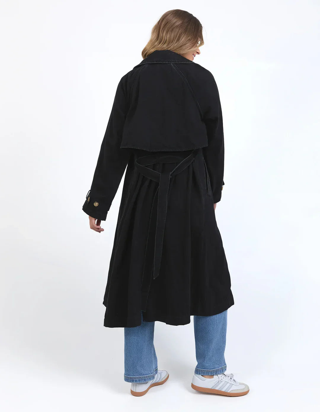 Foxwood Deuce Trench Black