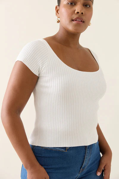 Adele Knit T-Shirt Lotus