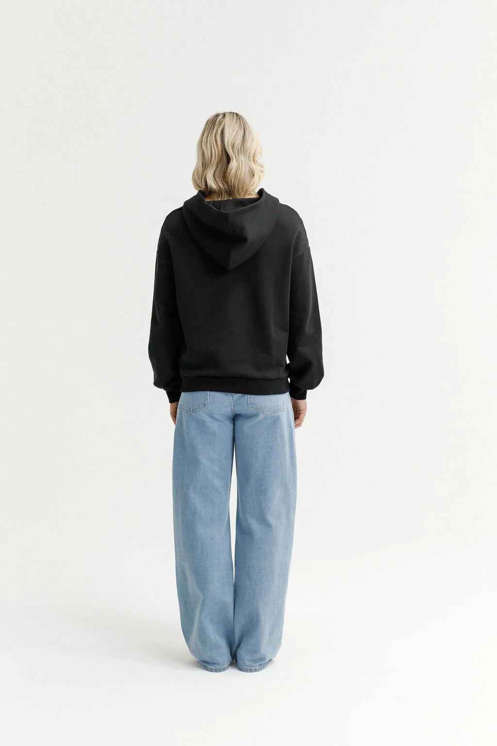 Homelee Alpine Elliot Hoodie Black w Silver X