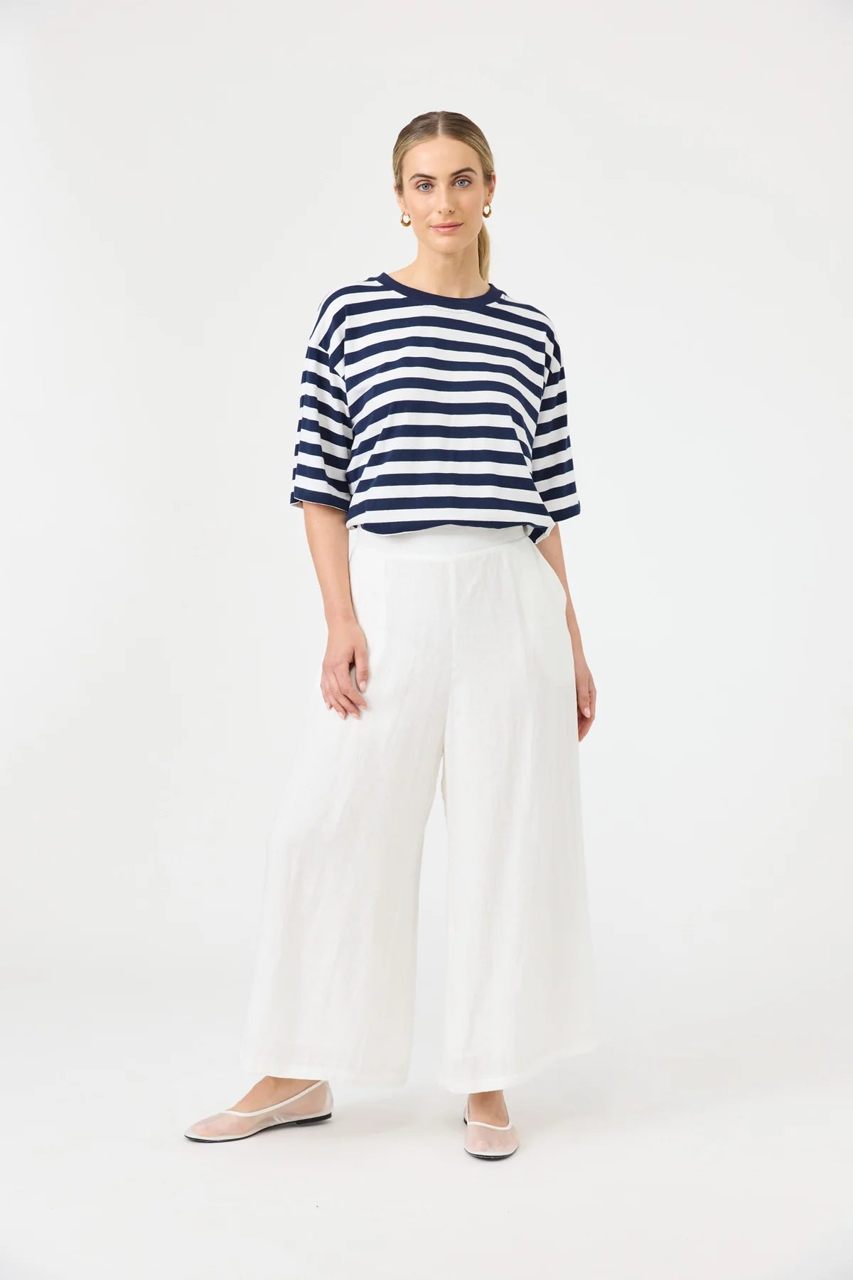 Studio Crop Pant Salt