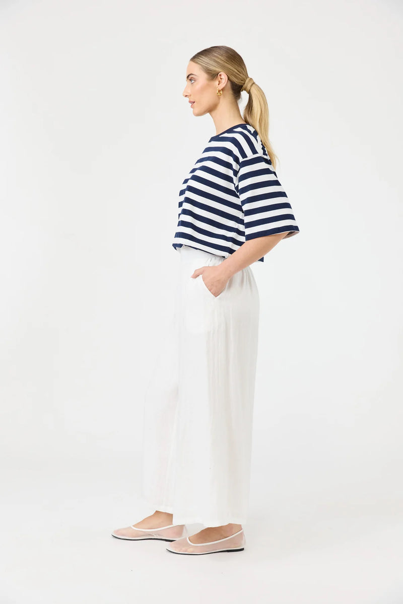 Studio Crop Pant Salt