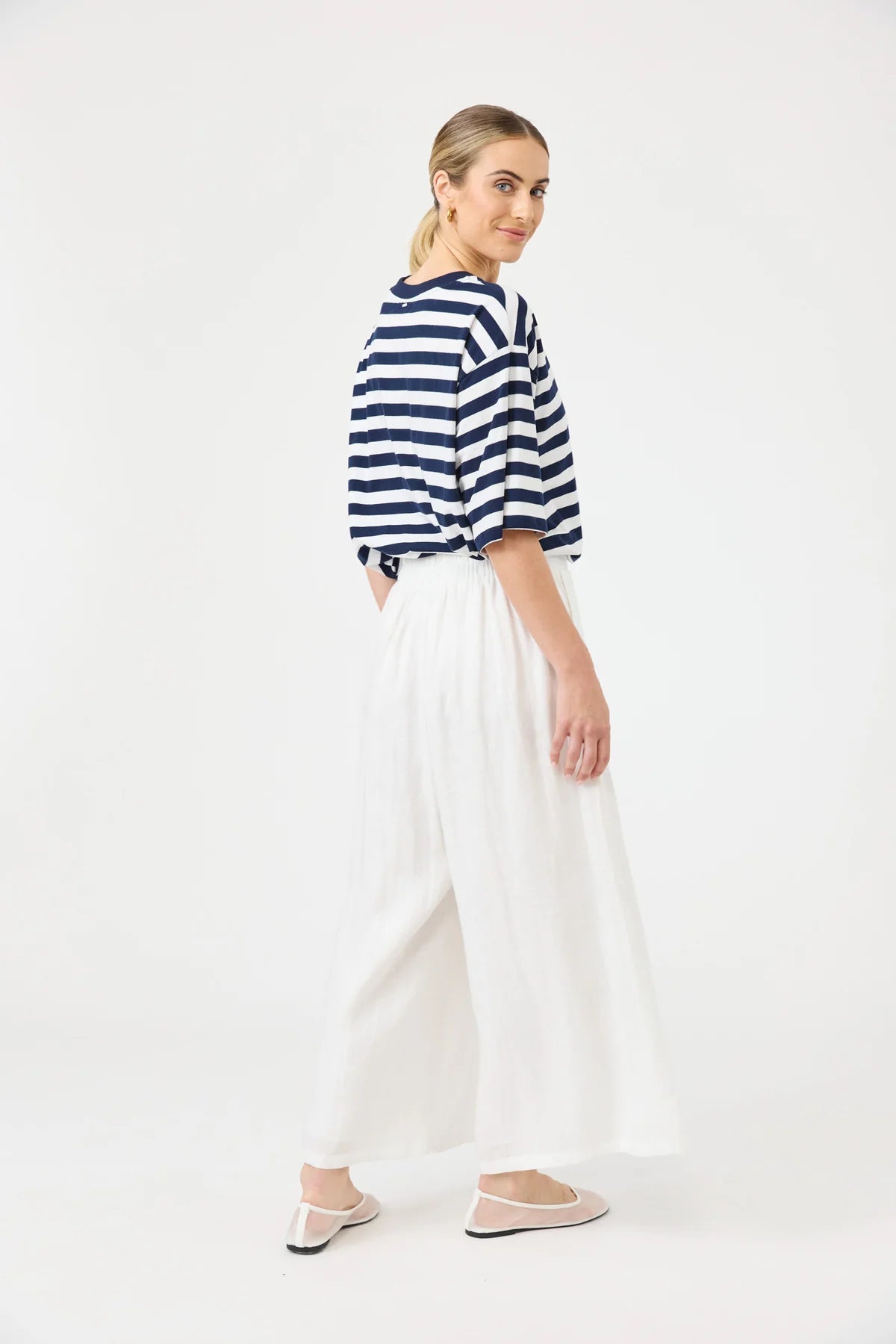 Studio Crop Pant Salt