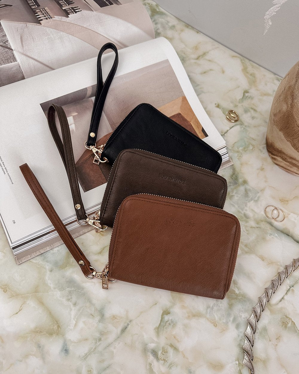 Louenhide Eden Wallet Saddle Chocolate