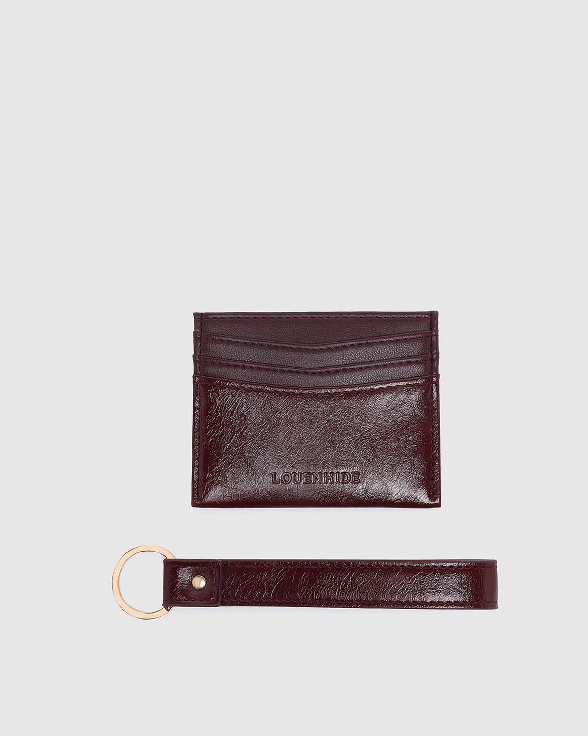 Louenhide Ada Cardhoider Burgundy Patent