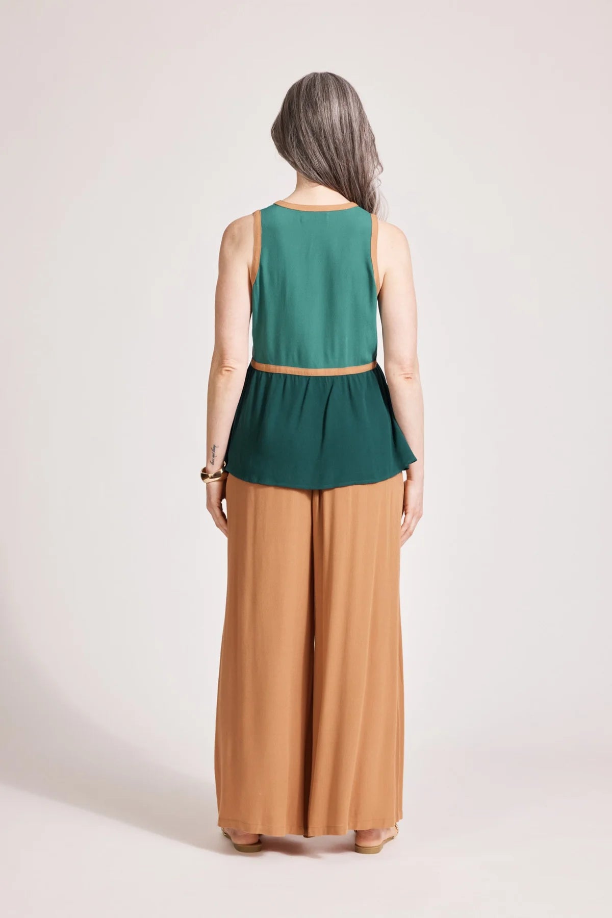 Alegria Spliced Tank Teal/Lagoon