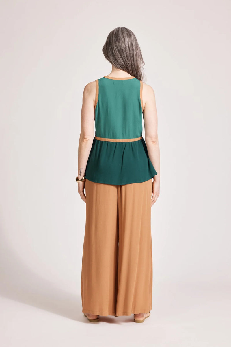 Alegria Spliced Tank Teal/Lagoon