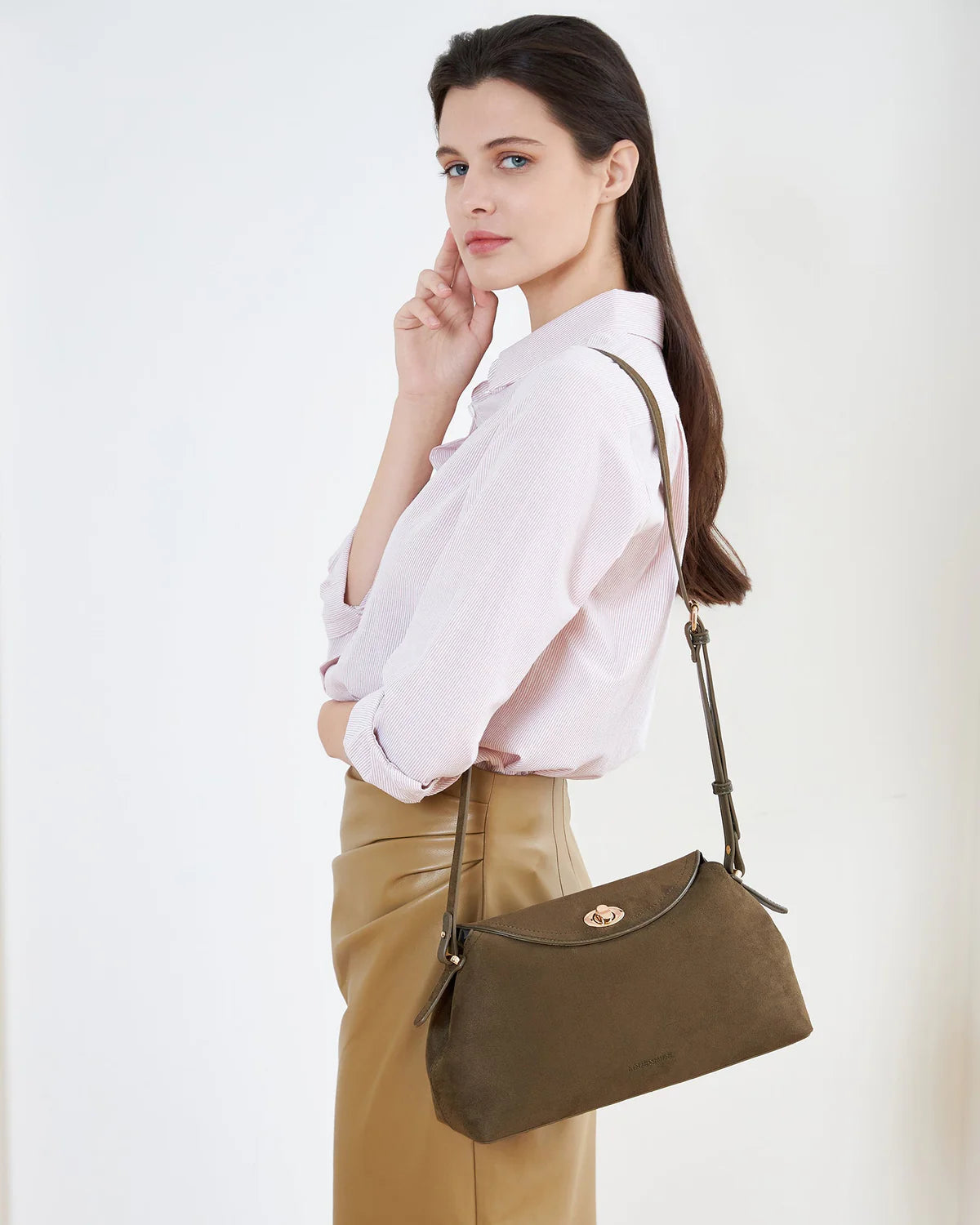 Louenhide Nicole Sedette Handbag
Olive