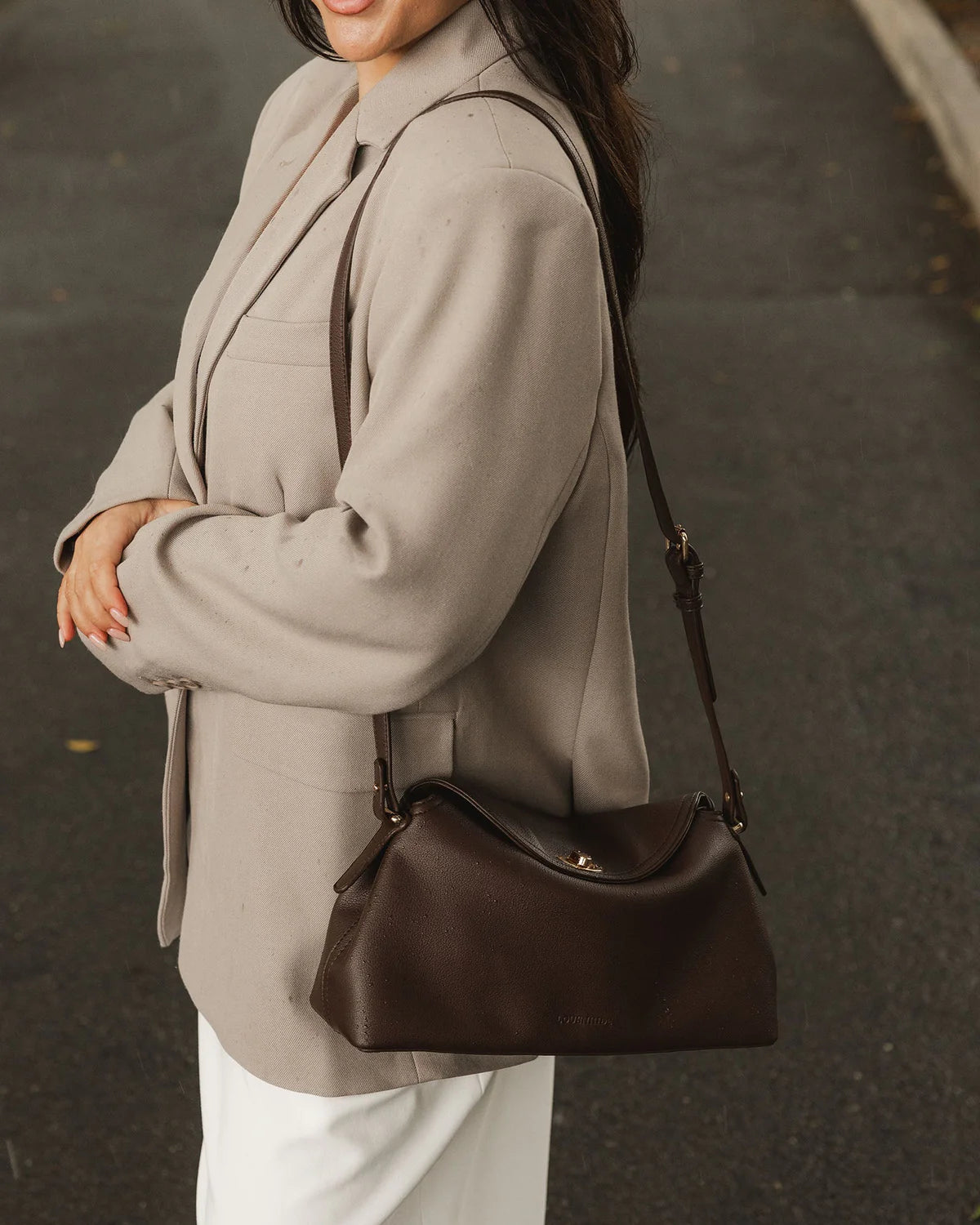 Louenhide Nicole Sedette Handbag Chocolate