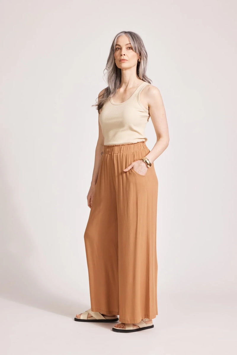 Alegria Palazzo Pant Caramel