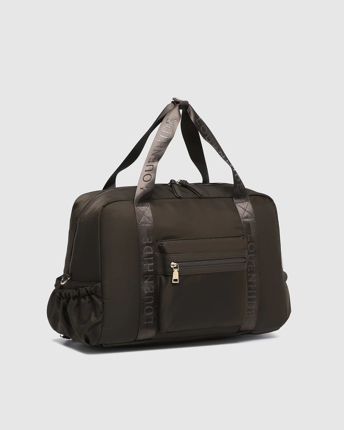 Louenhide Jenn Nylon Travel Bag Chocolate