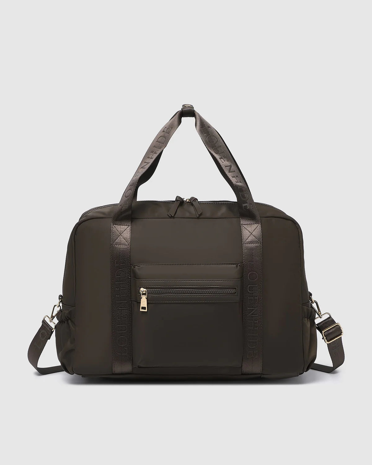 Louenhide Jenn Nylon Travel Bag Chocolate