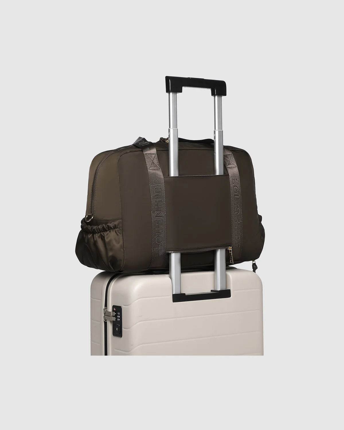 Louenhide Jenn Nylon Travel Bag Chocolate