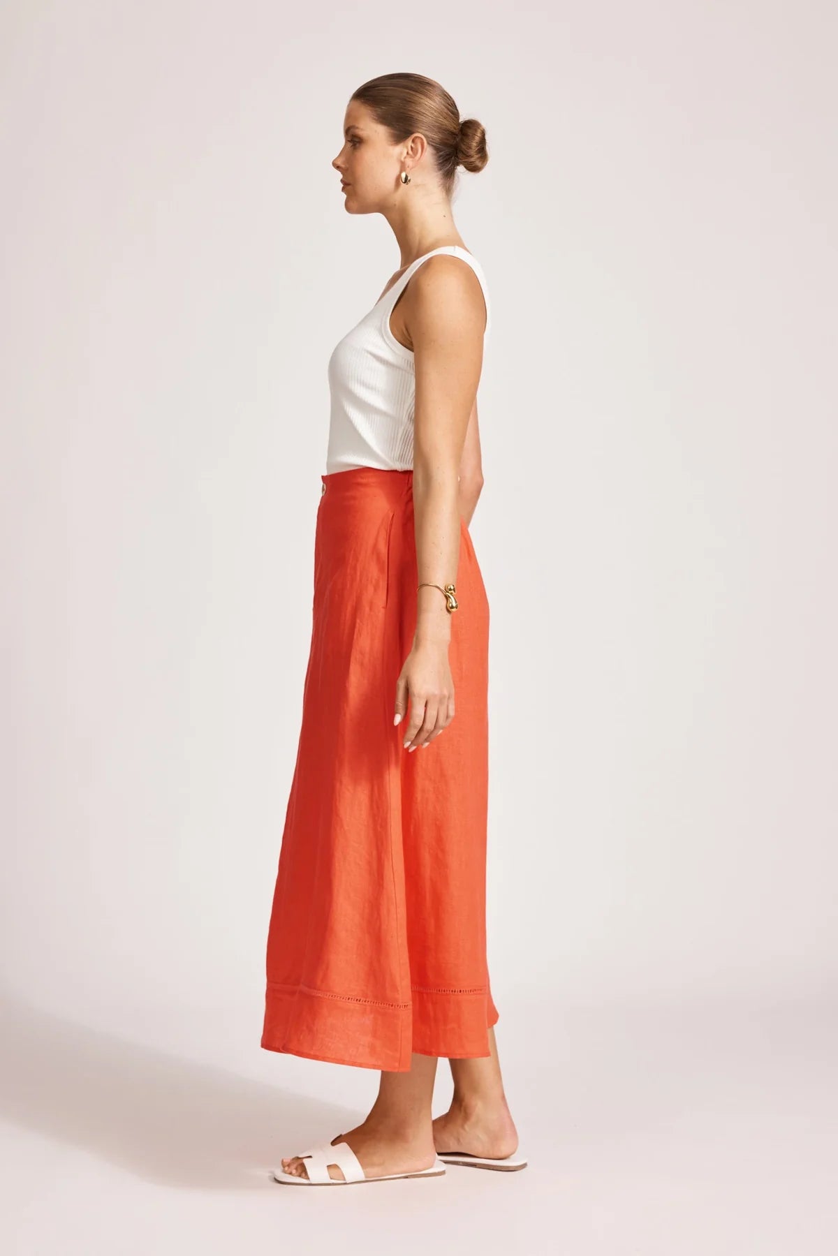 Miramar Maxi Skirt Coral
