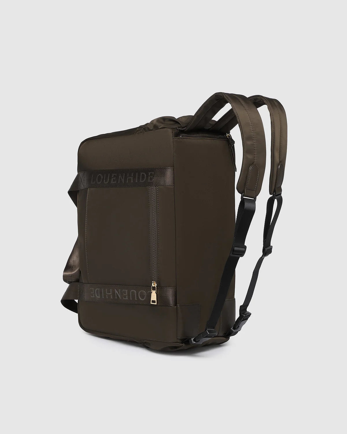 Louenhide Jenn Nylon Travel Bag Chocolate