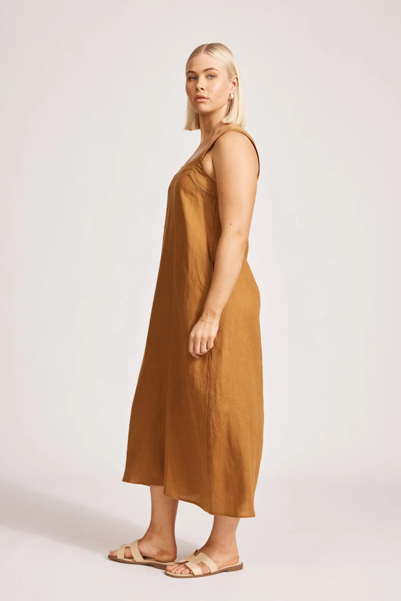 Miramir Tank Maxi Dress Caramel