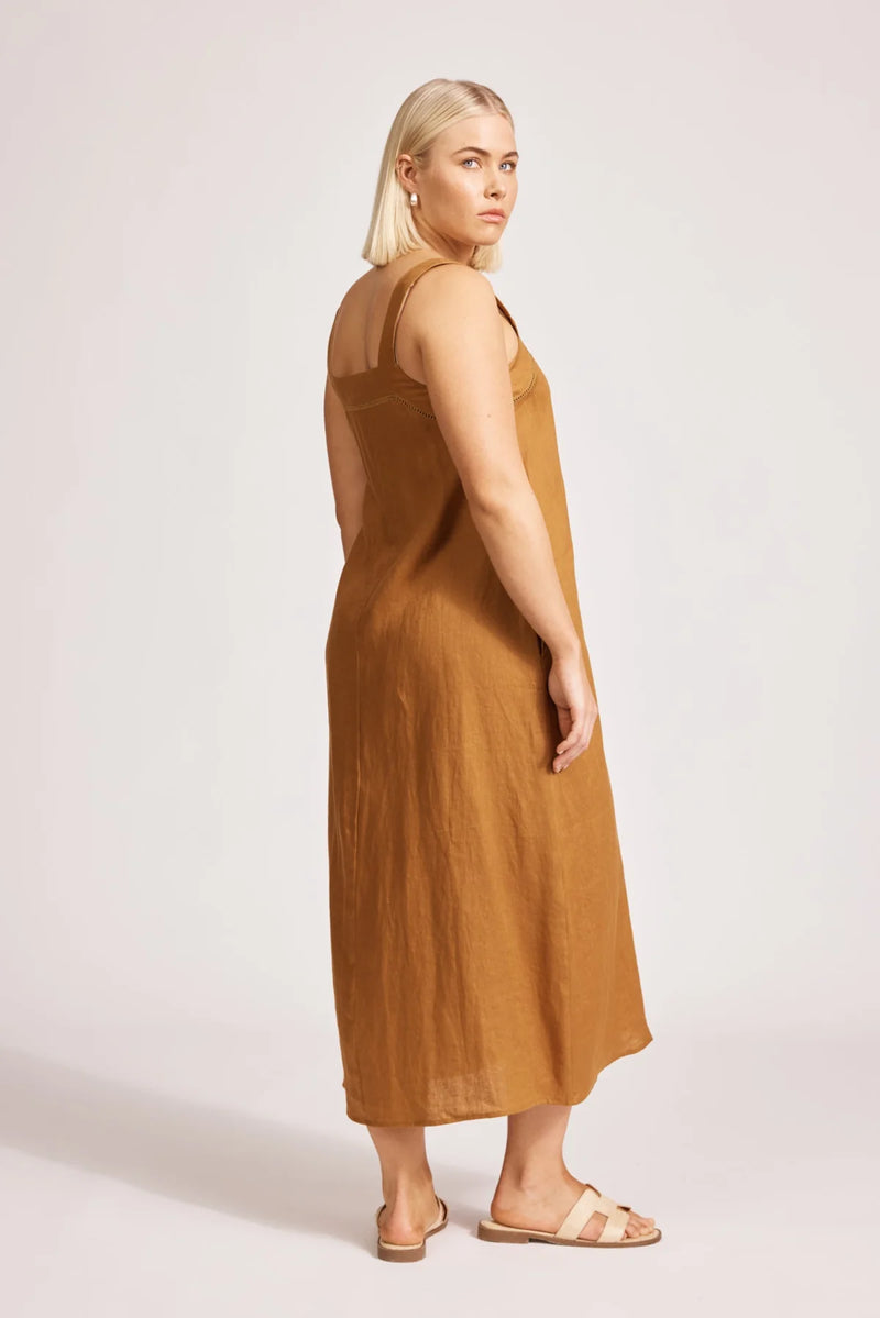 Miramir Tank Maxi Dress Caramel