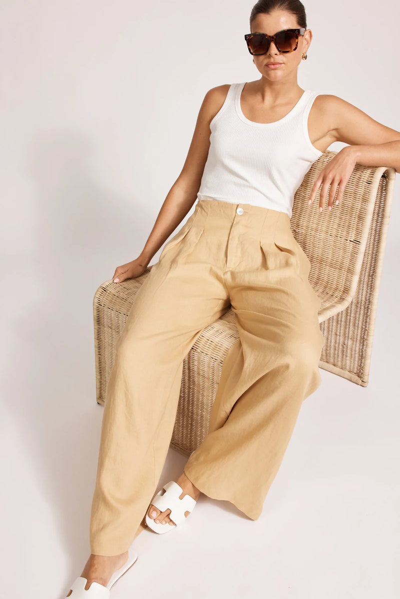 Miramar Palazzo Pant Camel