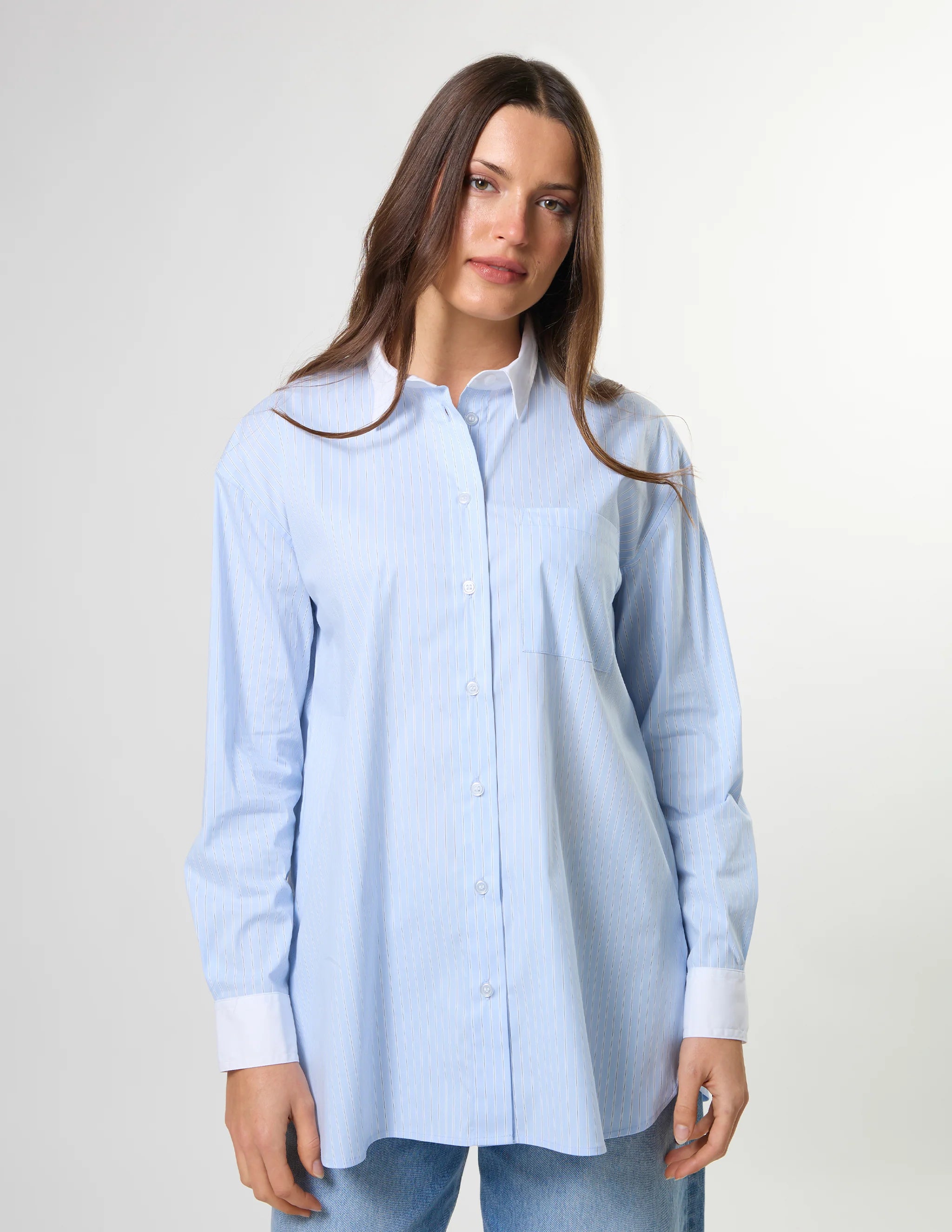 Stella + Gemma Connery Shirt Boardroom Blues