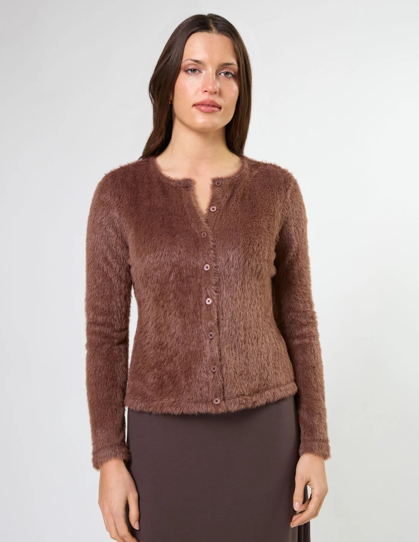 Stella + Gemma Flossie Cardigan Cocoa