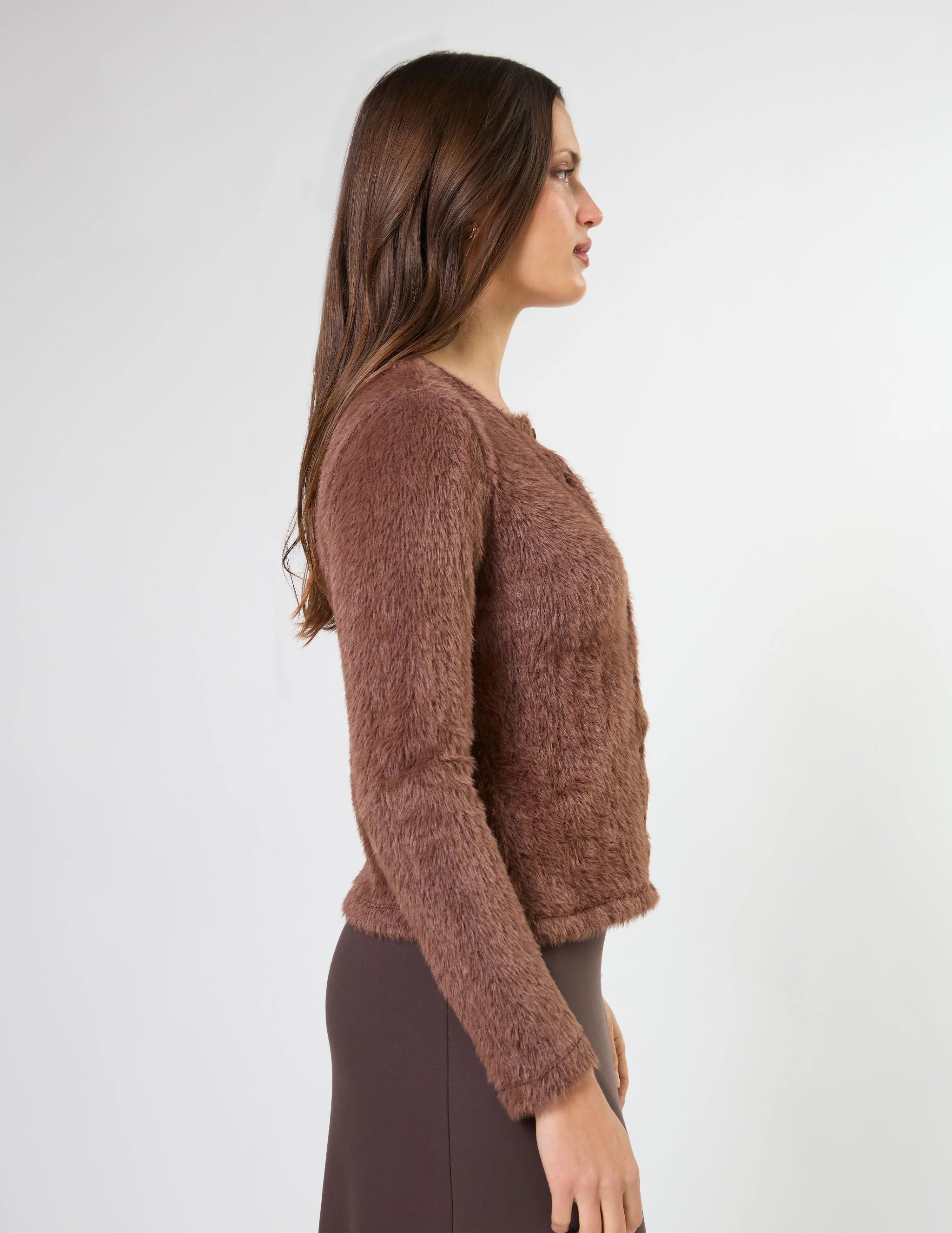 Stella + Gemma Flossie Cardigan Cocoa