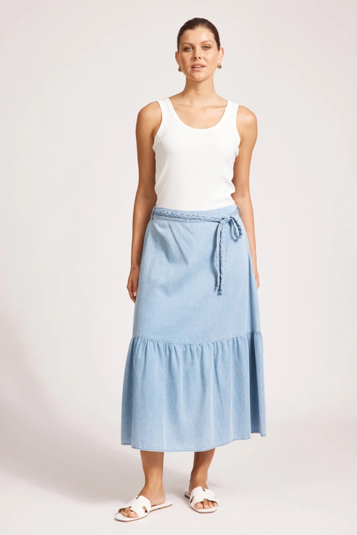 Melenia Denim Skirt