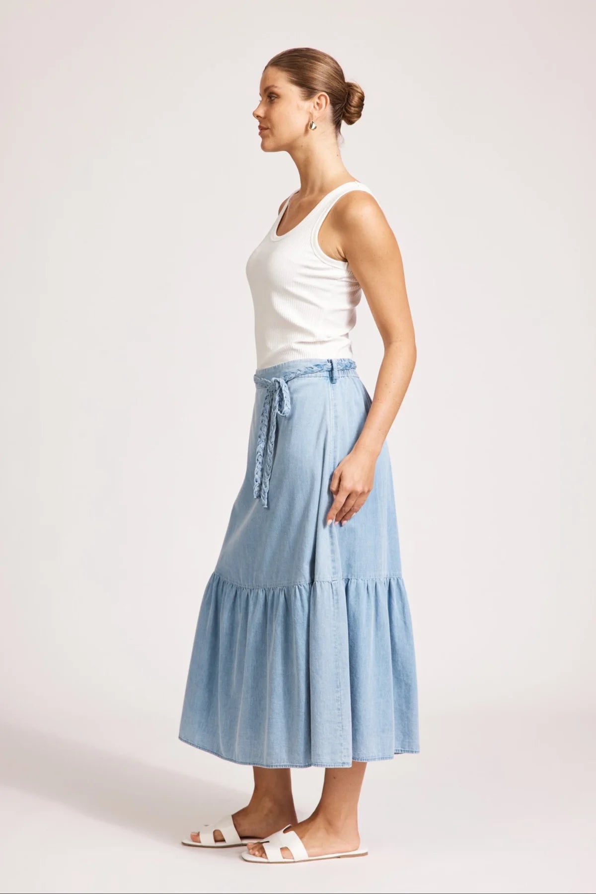 Melenia Denim Skirt