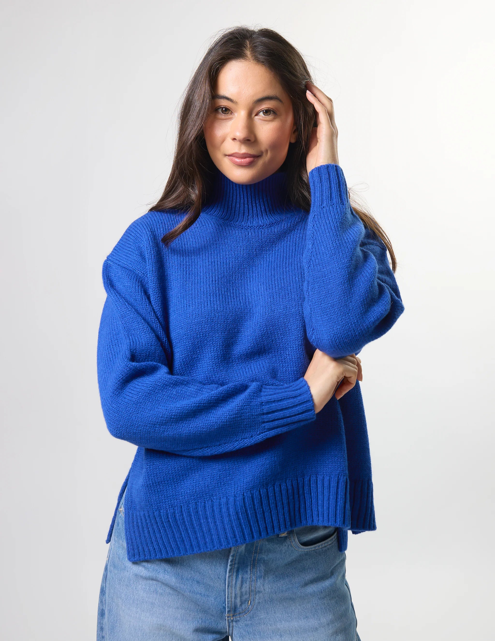 Tessa Knit Brilliant Blue
