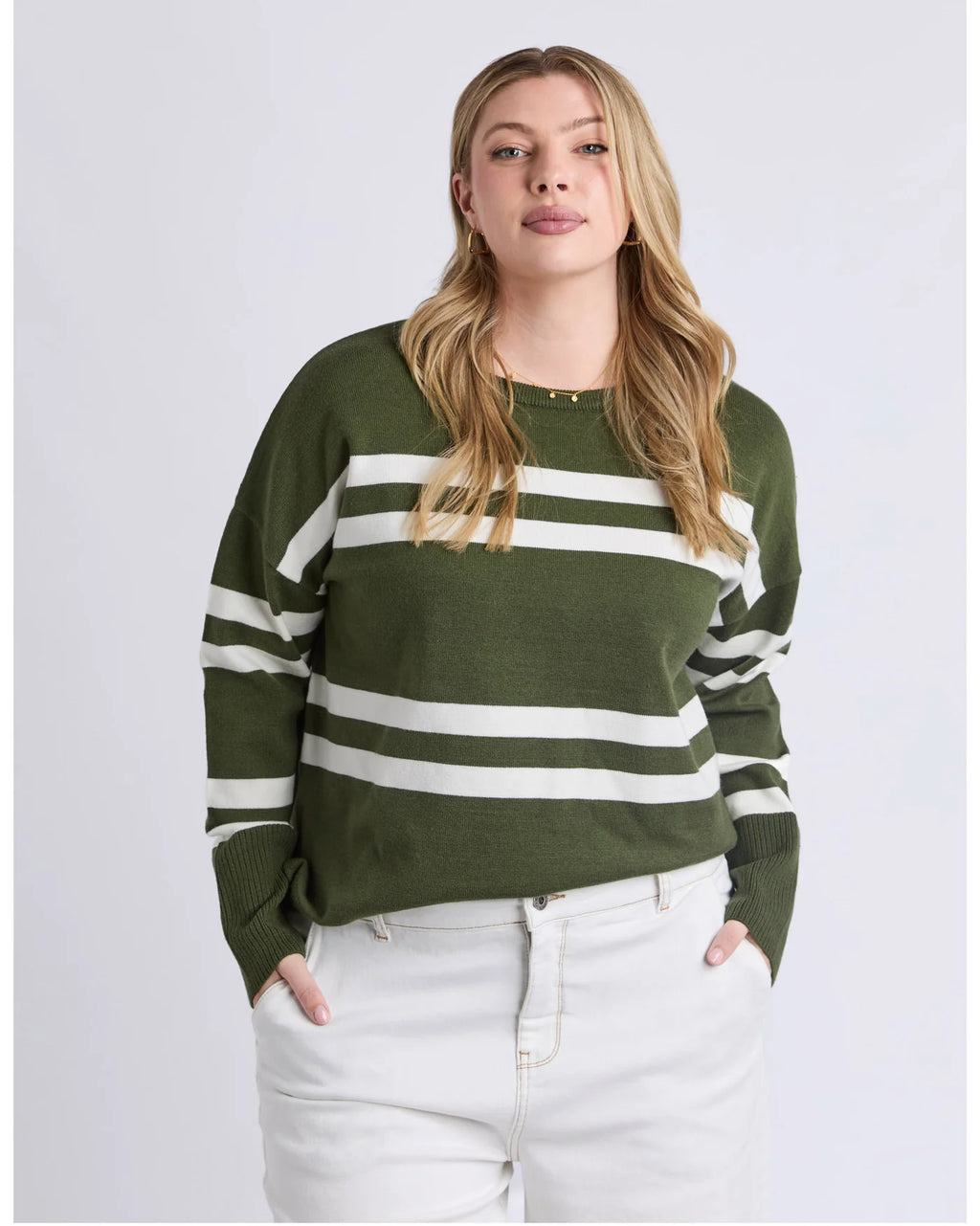 Allison Crew Deep Depths Stripe – Absolutely Boutique NZ
