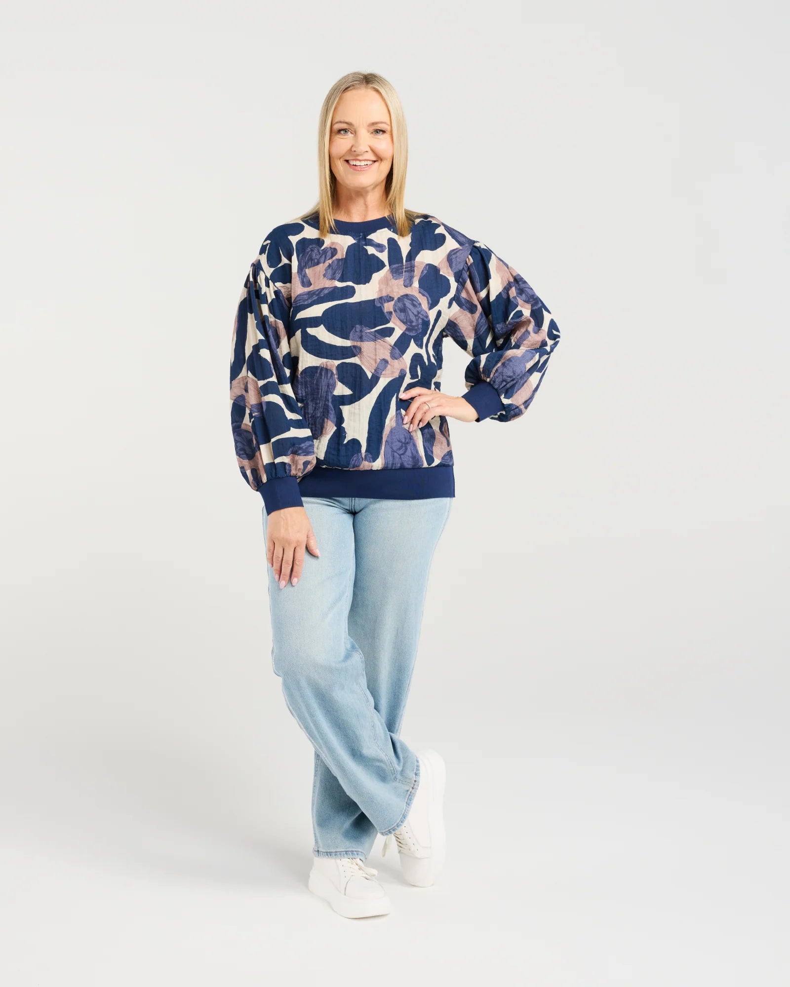 Emily Top Bold Flora