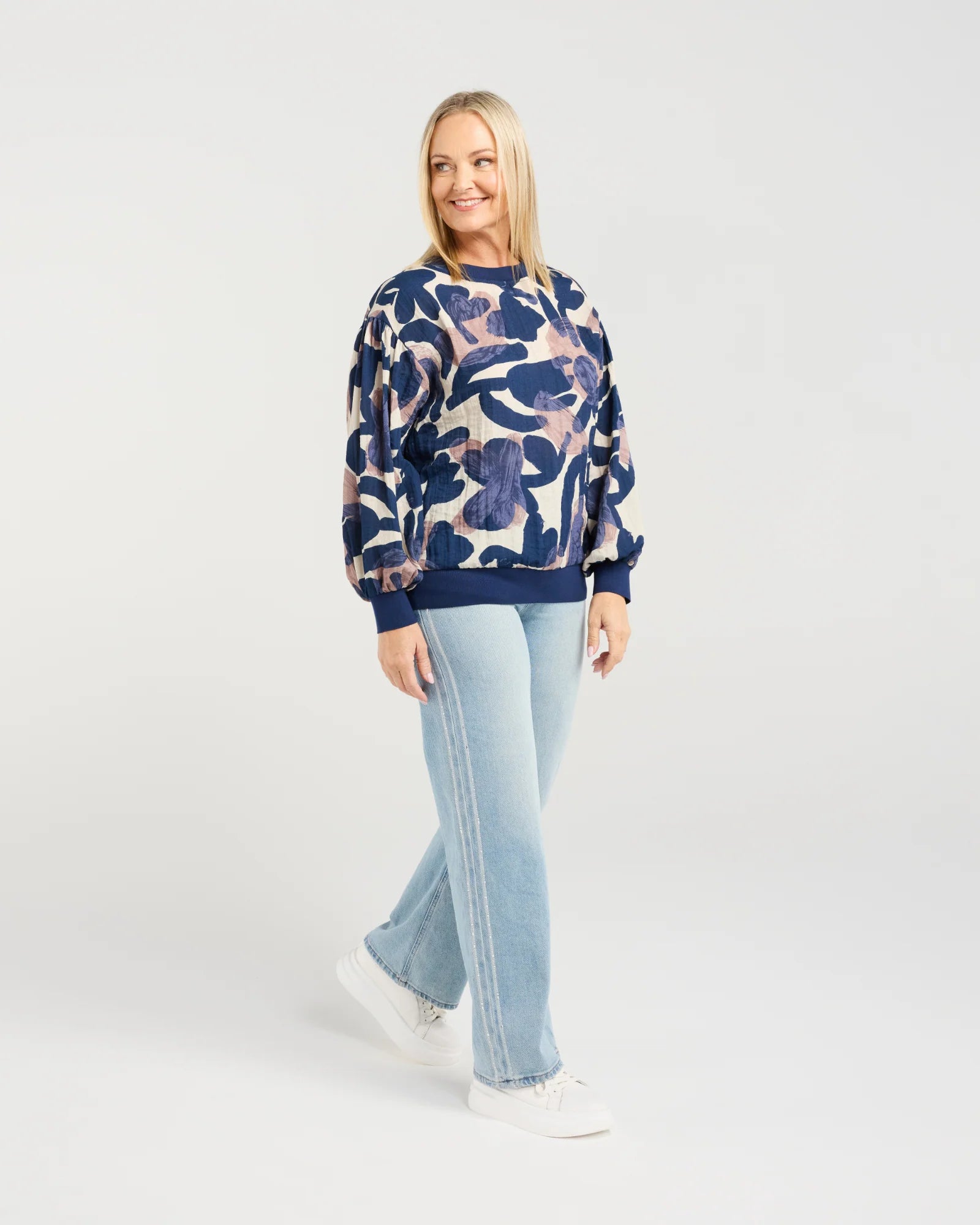 Emily Top Bold Flora