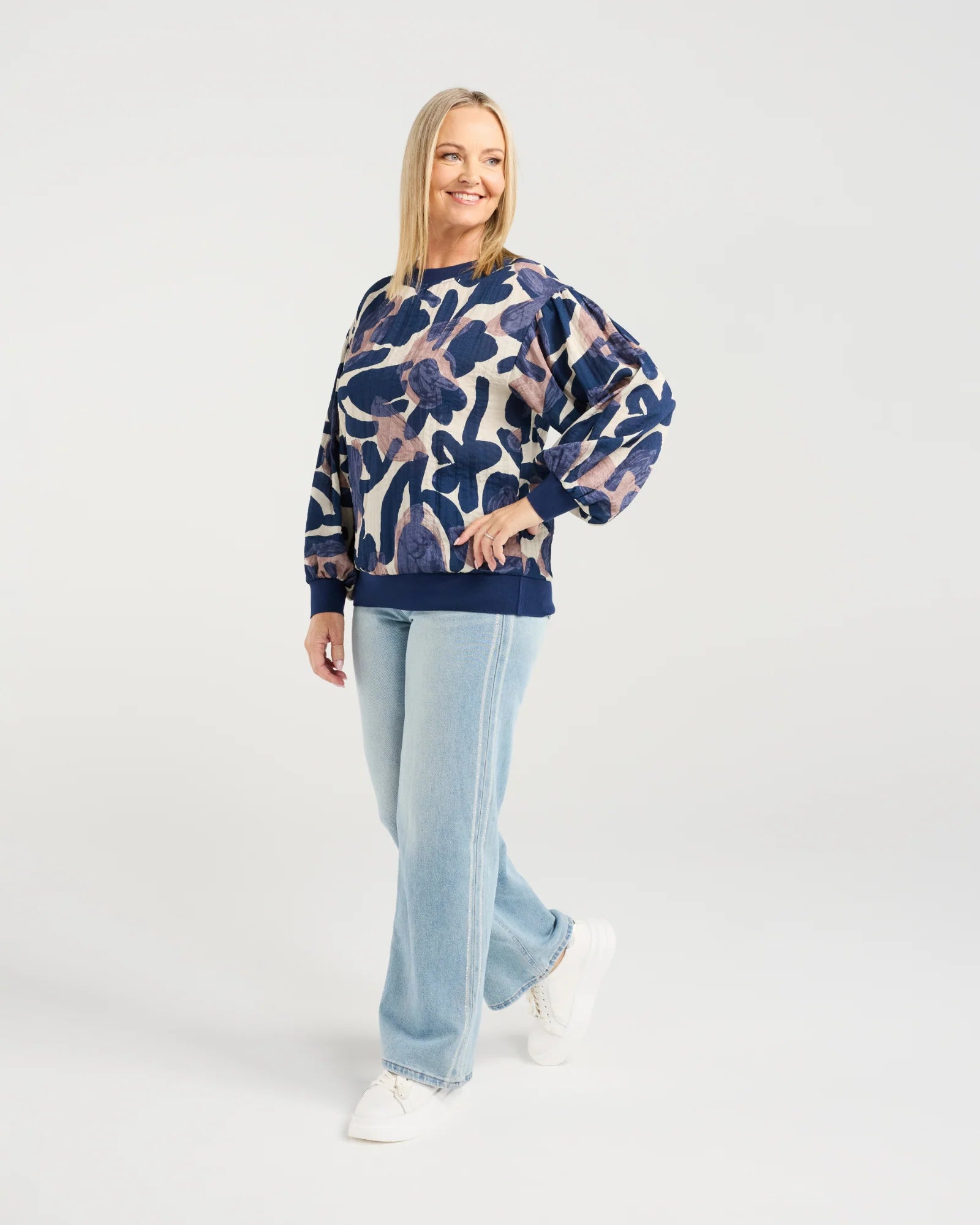 Emily Top Bold Flora