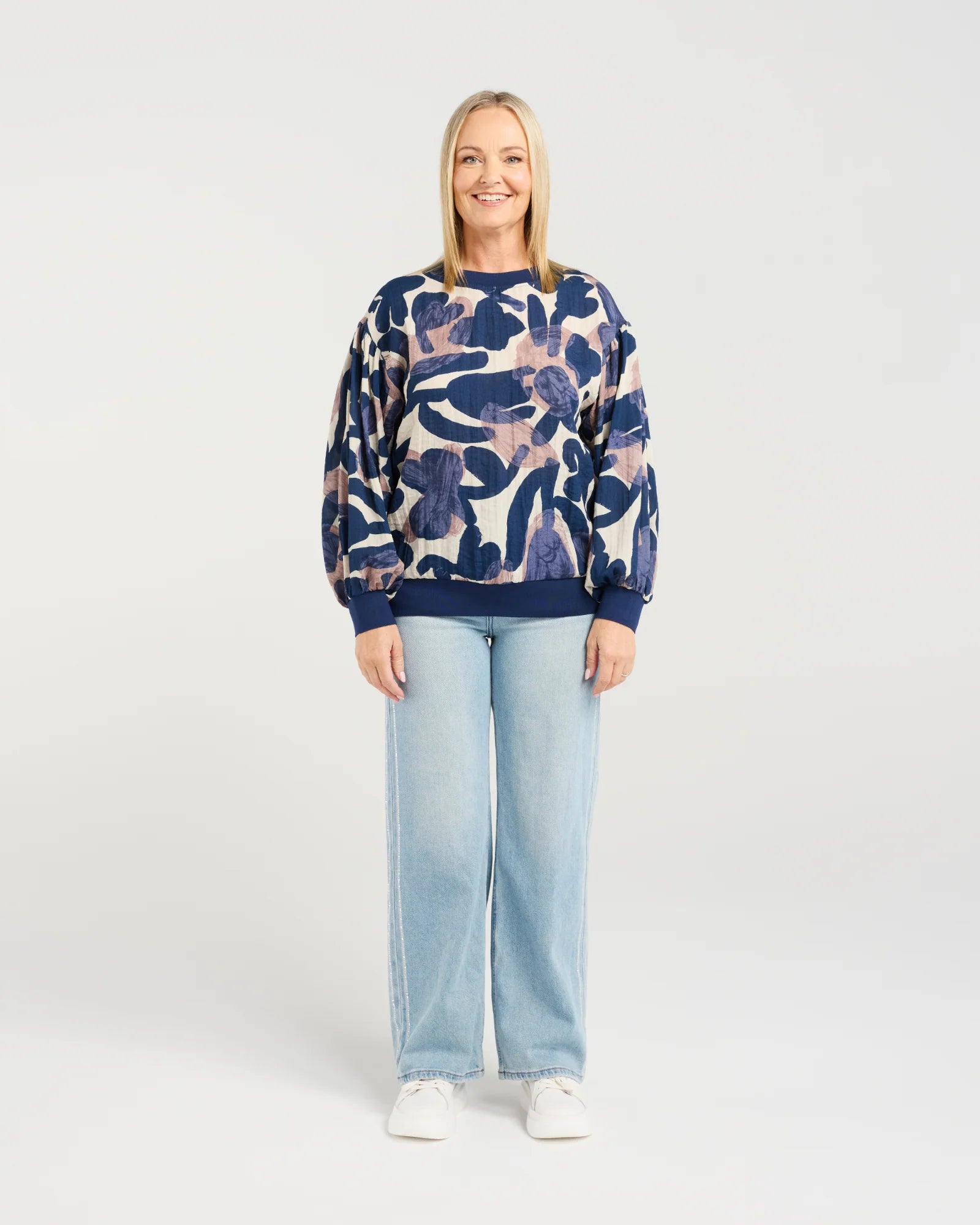 Emily Top Bold Flora