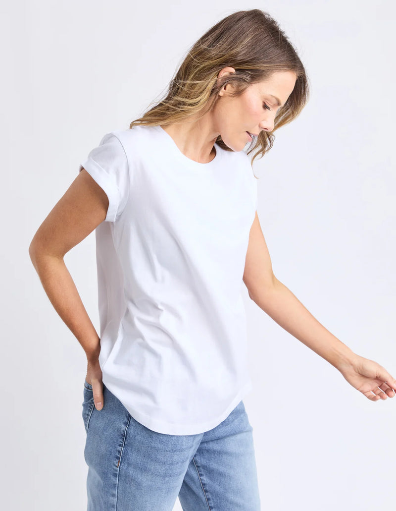 Manly Tee White