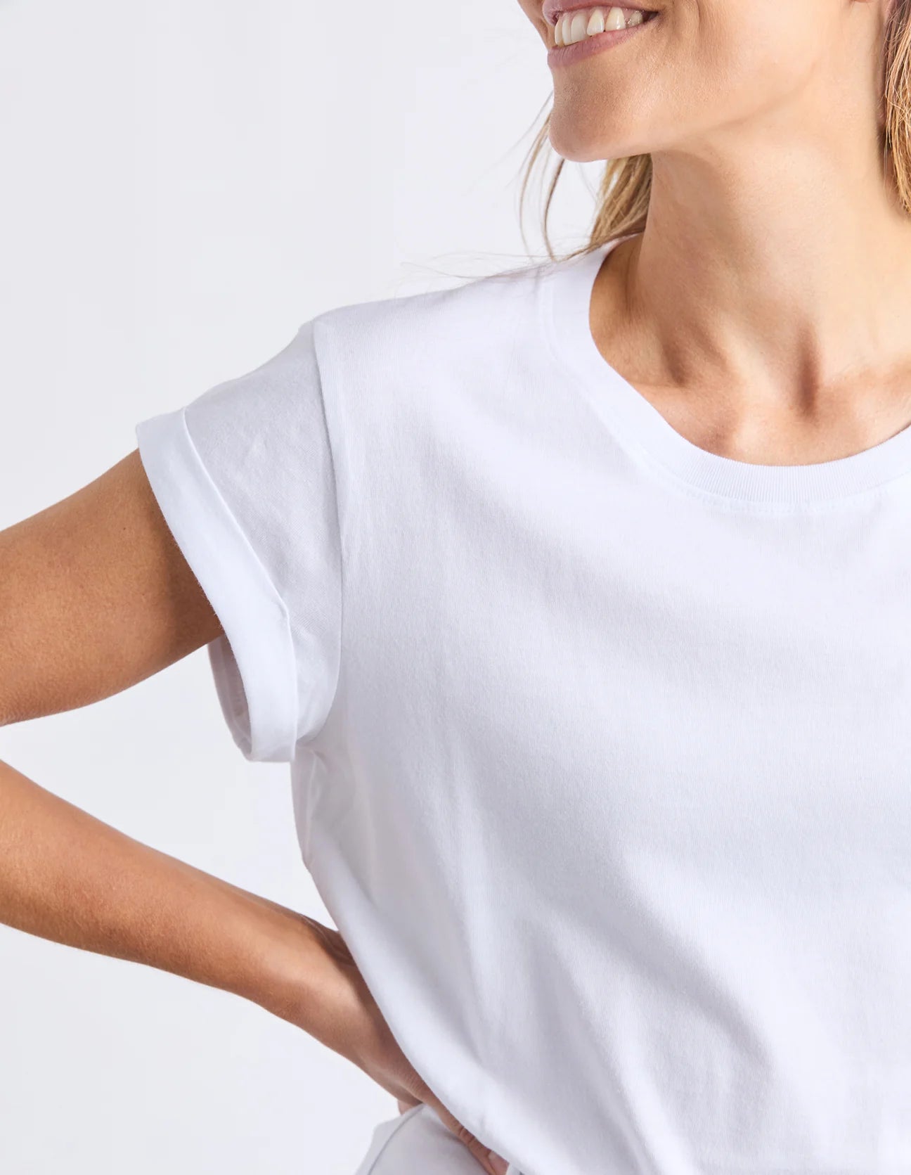 Manly Tee White