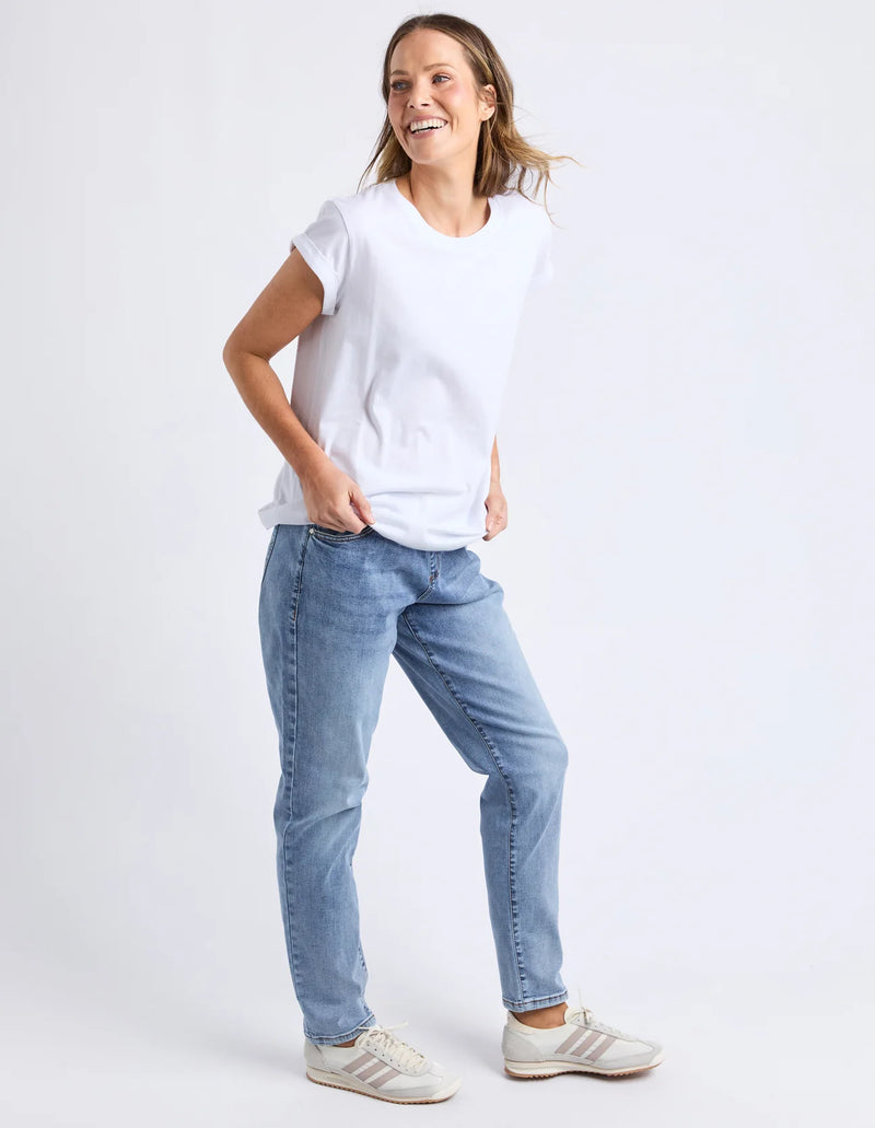 Manly Tee White