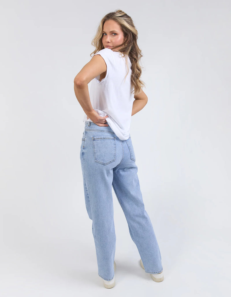 Manly Vee Tee White
