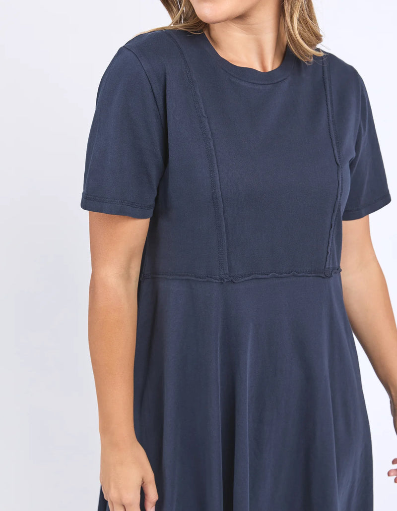 Eva Dress Navy