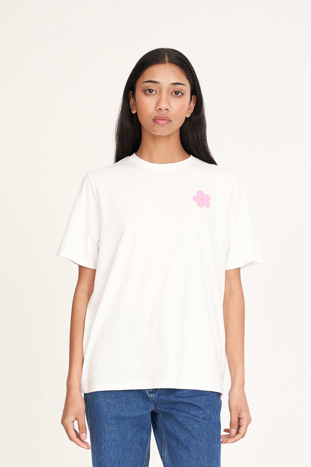 Classic Tee 170 Flowerbomb Chalk