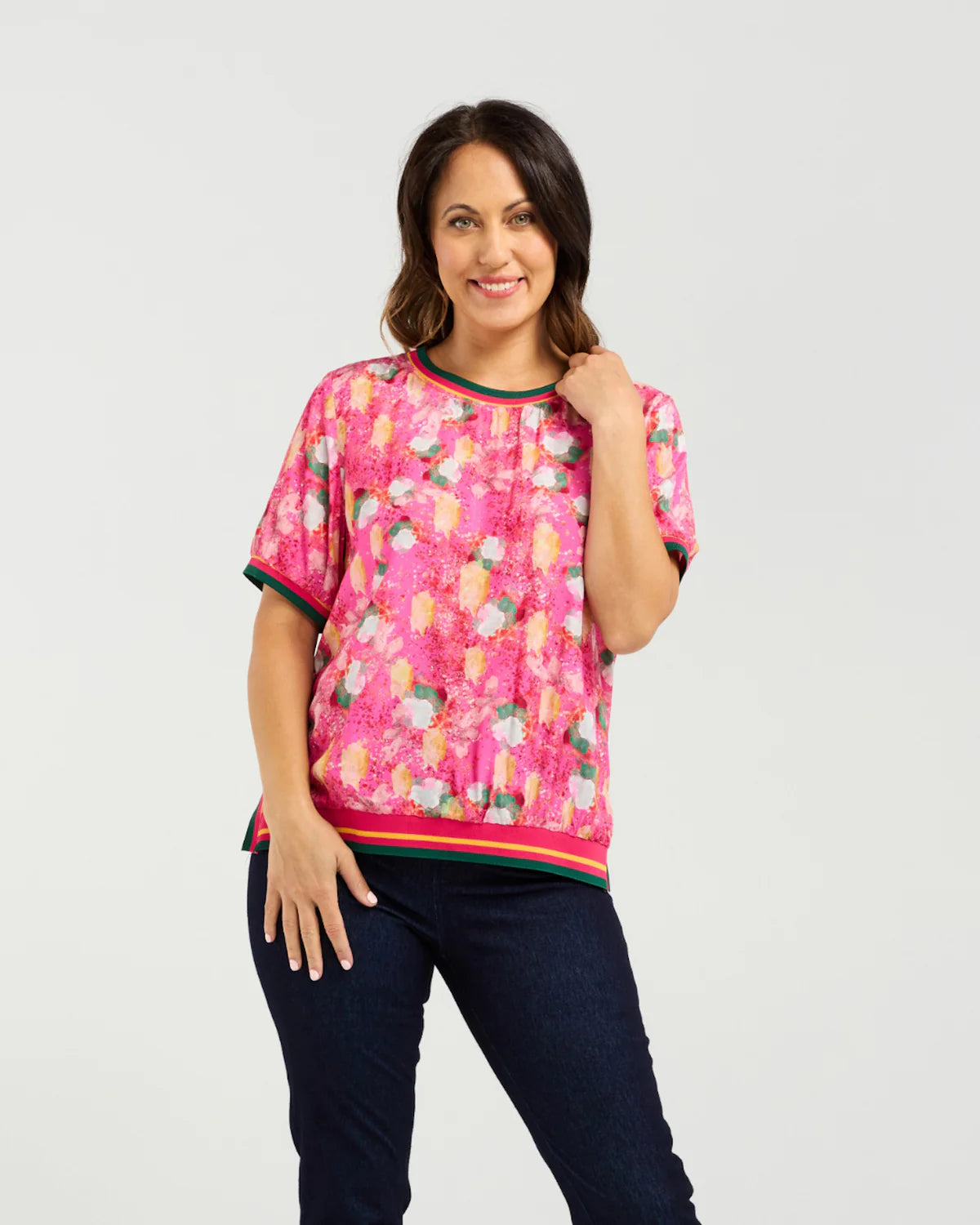 Zoe Top Petal Confetti