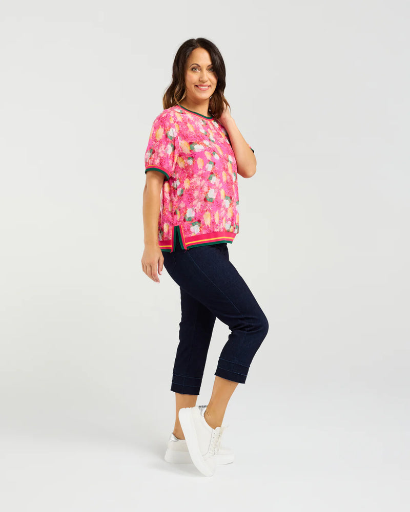 Zoe Top Petal Confetti